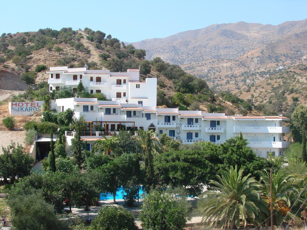 Neos Ikaros Hotel อาเยียกาลินี ภายนอก รูปภาพ